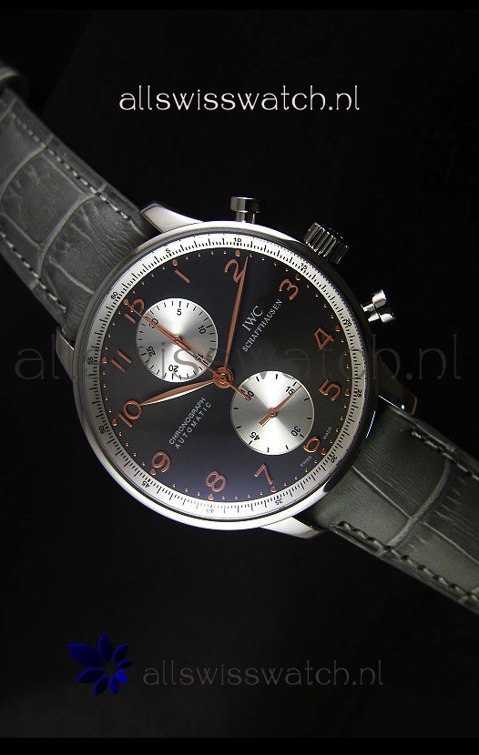 IMG_9085 IWC Portuguese Chronographin Steel Case - 1:1 Mirror Edition Replica 2