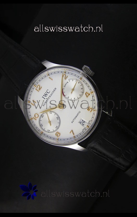 IMG_9085 IWC Portugieser IW500704 Automatic in White Dial - Updated 1:1 Mirror Replica 2