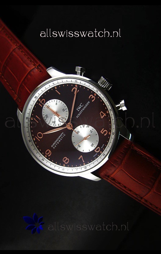 IMG_9085 IWC Portuguese Chronographin Steel Case - 1:1 Mirror Edition Replica 2