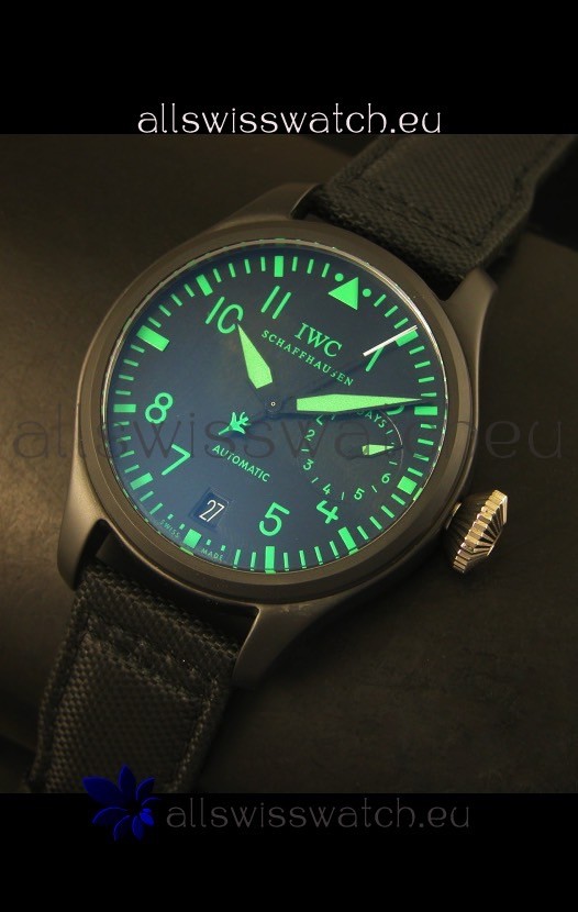 IMG_9085 IWC Big Pilot Top Gun Ceramic Case - 1:1 Mirror Replica 2