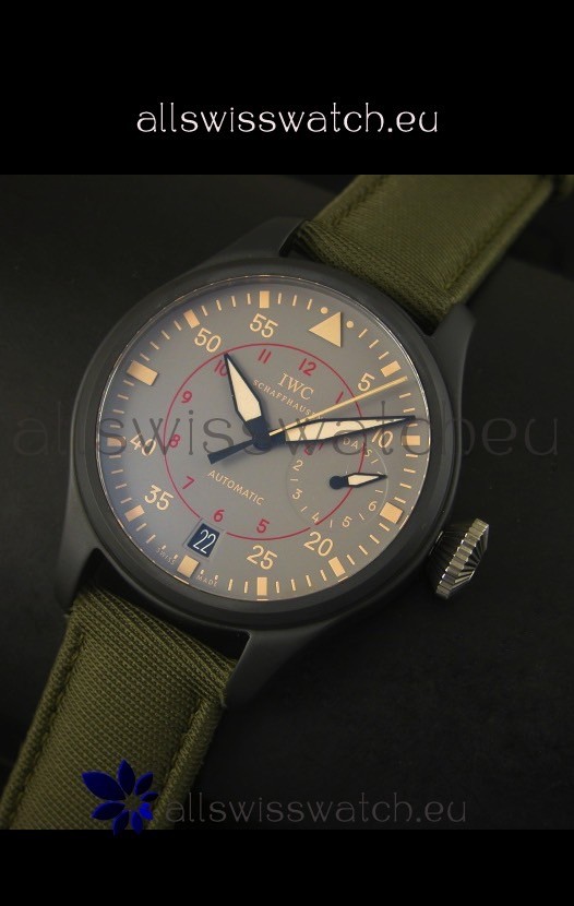 IMG_9085 IWC Big Pilot Top Gun Miramar Ceramic Case - 1:1 Mirror Replica 2