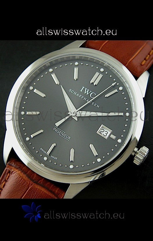 IMG_9085 IWC Schaffhausen Ingenuier Vintage Automatic in Grey Dial Replica 2