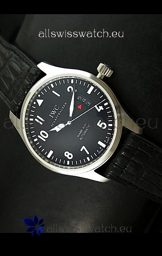 IMG_9085 IWC MARK XVIIin Steel Casing - 1:1 Mirror - Original IWC Dial Used Replica 2