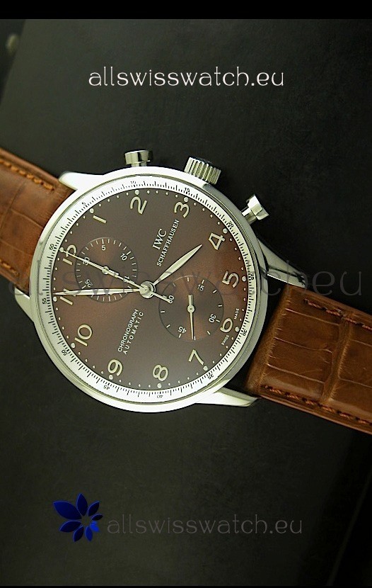 IMG_9085 IWC Portuguese Chronographin Steel Case - 1:1 Mirror Edition Replica 2