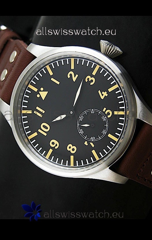 IMG_9085 IWC Vintage Big Pilotin Black Dial Replica 2