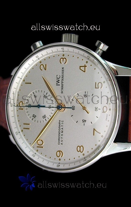 IMG_9085 IWC Portuguese Chronographin White Dial Replica 2