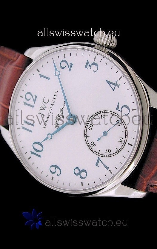 IWC Portuguese FA JonesSwiss in White Dial Replica 2