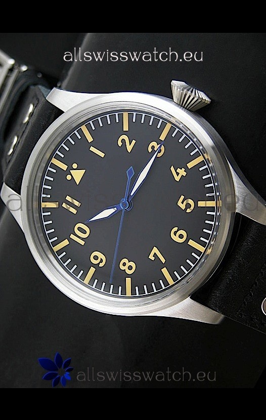 IMG_9085 IWC Vintage Big Pilotin Stainless Steel Casing Replica 2
