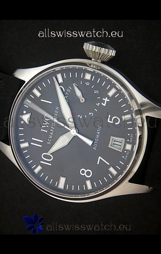 IMG_9085 IWC Die Grosse Fliegeruhrin Brown Strap Replica 2