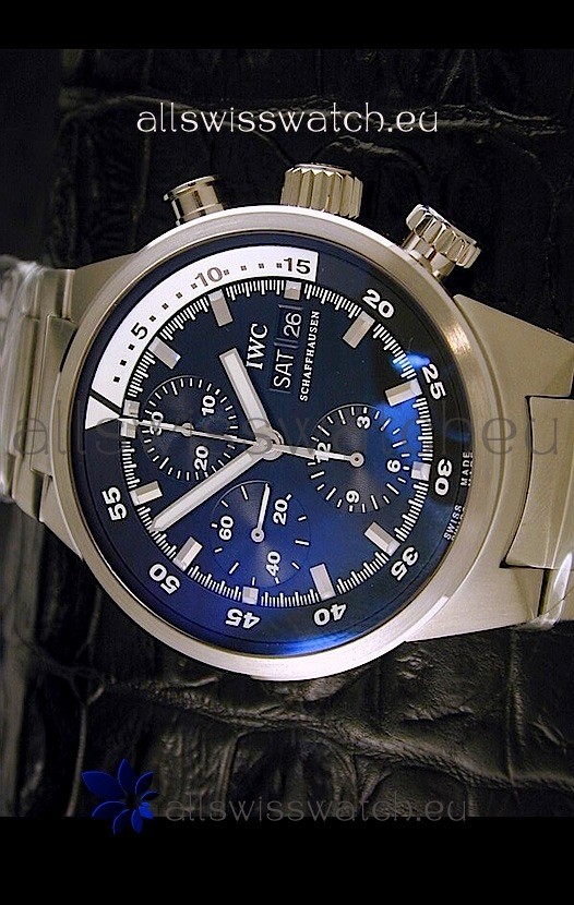 IMG_9085 IWC Aquatimer Chrono Automatic in Steel Replica 2