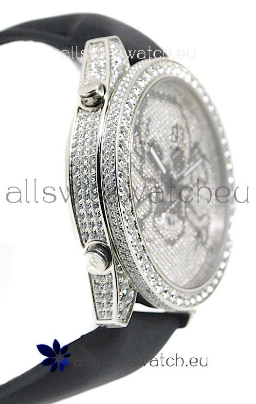 IMG_9085 Jacob & Co. The Five Time Zone Skeletonin Diamonds Replica 2