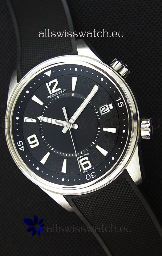 IMG_9085 Jaeger-LeCoultre Polaris Black Dial with Nylon Strap 1:1 Mirror Replica 2