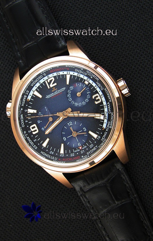 IMG_9085 Jaeger-LeCoultre Polaris Geographic Pink Gold- 904847J Replica 2