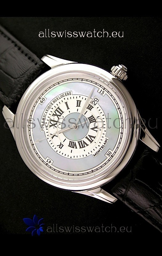 IMG_9085 Montblanc Pure Mechanique Horlogerein Mop Blue Dial Replica 2