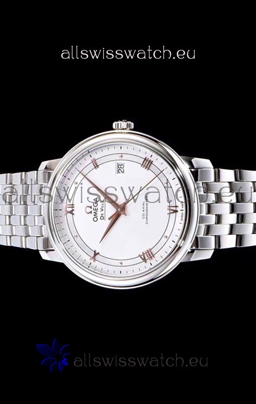 IMG_9085 Omega De Ville Prestige Co-Axial 36.8MM White Dial 1:1 Mirror Replica 2