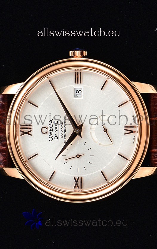 IMG_9085 Omega Co-Axial Prestige Power Reserve Pink Gold Replica 2