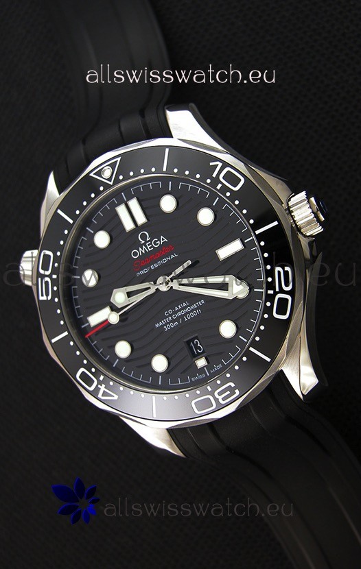 IMG_9085 Omega Seamaster 300M Co-Axial Master Chronometer BLACK 1:1 Mirror Replica 2