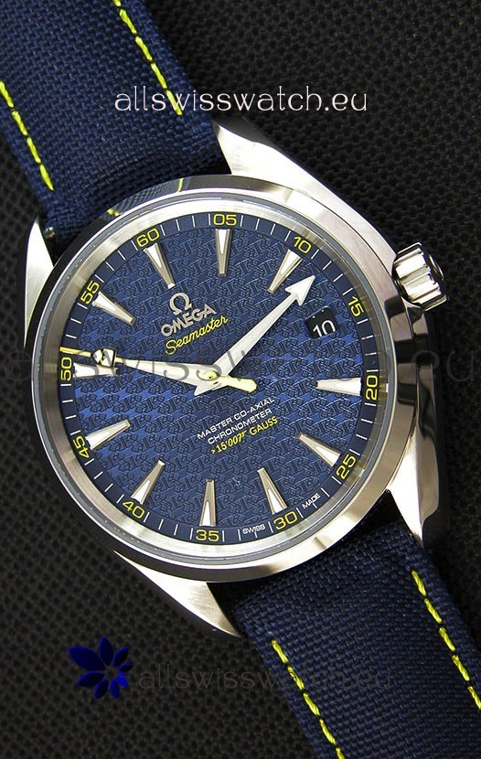 IMG_9085 Omega Seamaster Aqua Terra Co-Axial SPECTRE Limited Edition 1:1 Mirror Replica 2