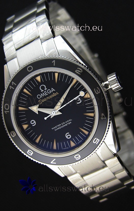 IMG_9085 Omega Seamaster 300 CoAxial 007 Spectre Edition 1:1 Mirror Ultimate Edition Replica 2