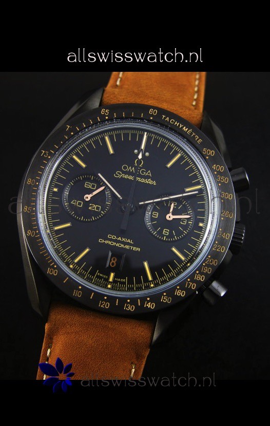 IMG_9085 Omega Speedmaster Dark Side of the Moon - Vintage Black 1:1 Mirror Edition Replica 2