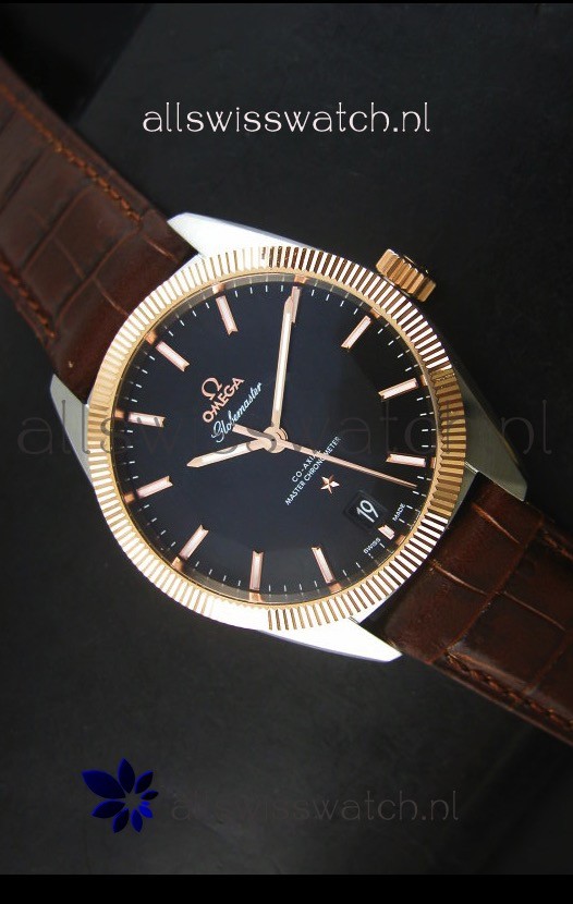 IMG_9085 Omega Globemaster Co-Axial Two Tone Case - 1:1 Mirror Replica 2