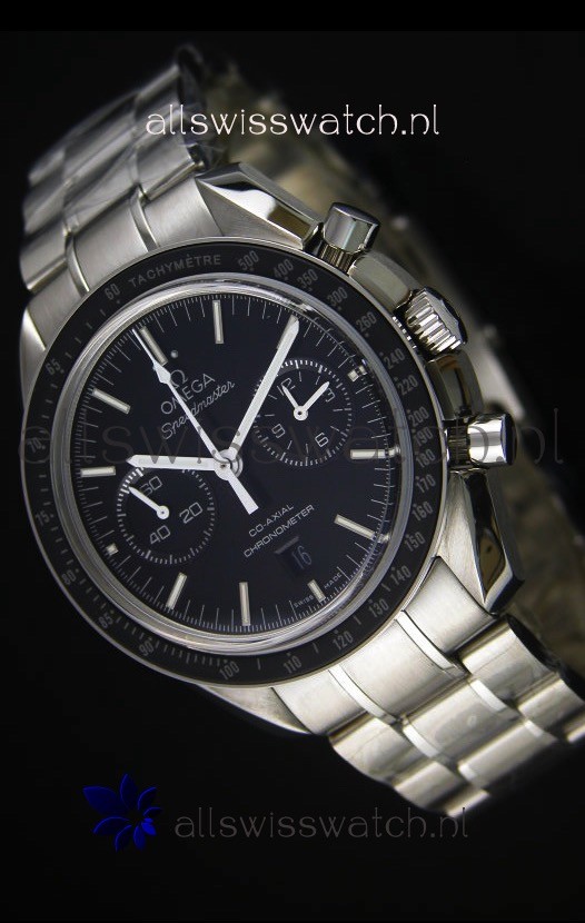 IMG_9085 Omega Speedmaster Moon Co-Axial in Stainless Steel - 1:1 Mirror Replica 2