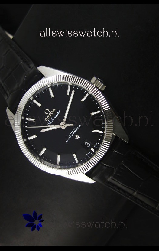 IMG_9085 Omega Globemaster Co-Axial Black Dial Stainless Steel - 1:1 Mirror Replica 2