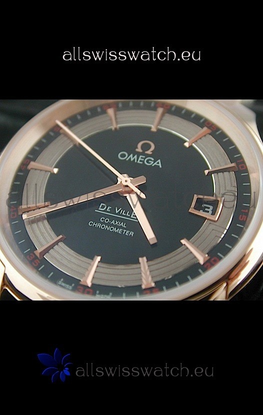 IMG_9085 Omega De Ville Hour Vision in Black Dial Replica 2