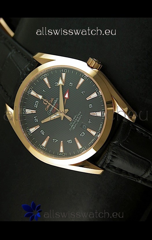 IMG_9085 Omega Seamaster Aquaterra Annual Calender GMT Replica 2