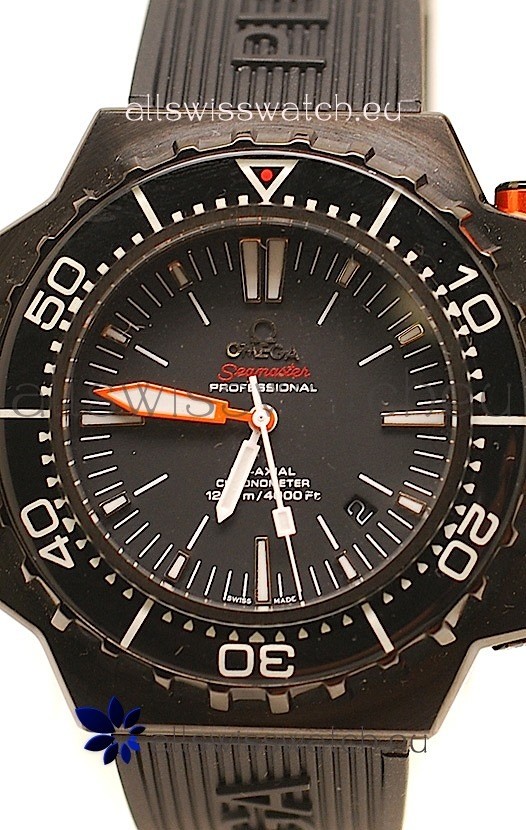 IMG_9085 Omega Seamaster Ploprof 1200M in Black Replica 2
