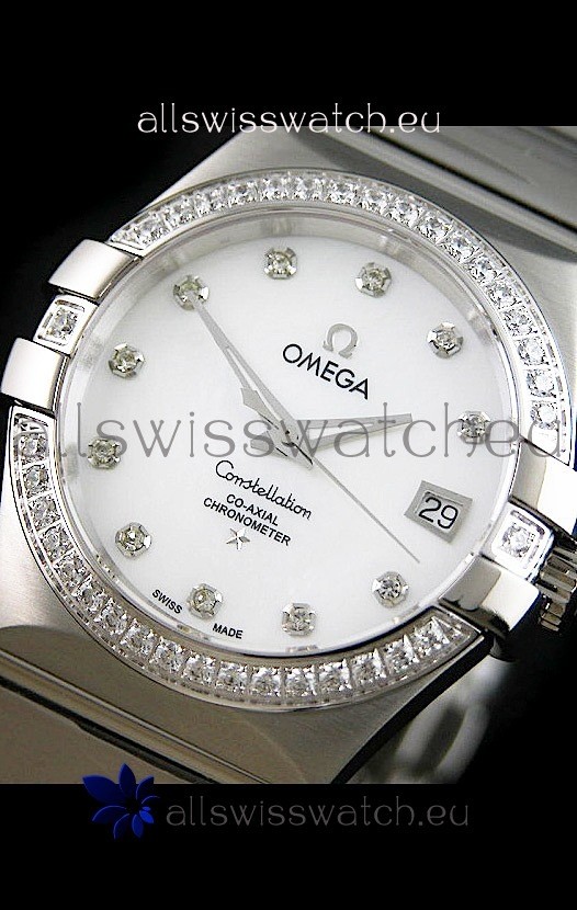 IMG_9085 Omega Constellation Mens Automatic in Steel Casing -- 1:1 Mirror Replica 2