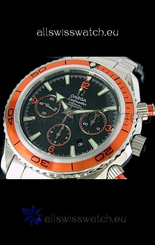 Omega Planet Ocean Seamaster in Black Dial Replica 2