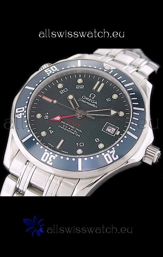 IMG_9085 Omega Seamaster GMT Professional in Stainless Steel Replica 2