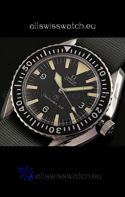 IMG_9085 Omega Seamaster 300 Military in Steel Replica 2