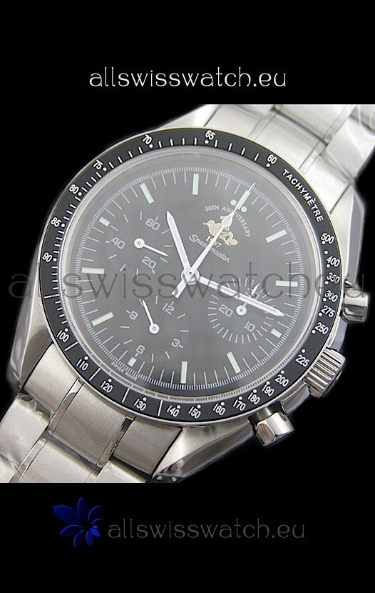 IMG_9085 Omega Speedmaster 50th Anniversary in Steel Replica 2