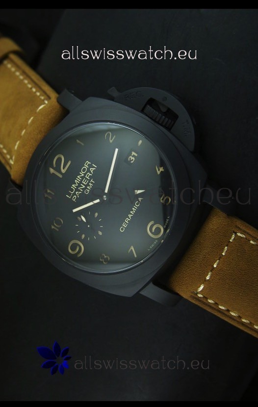 IMG_9085 Panerai Luminor GMT PAM441 Ceramica - 1:1 Mirror Replica 2