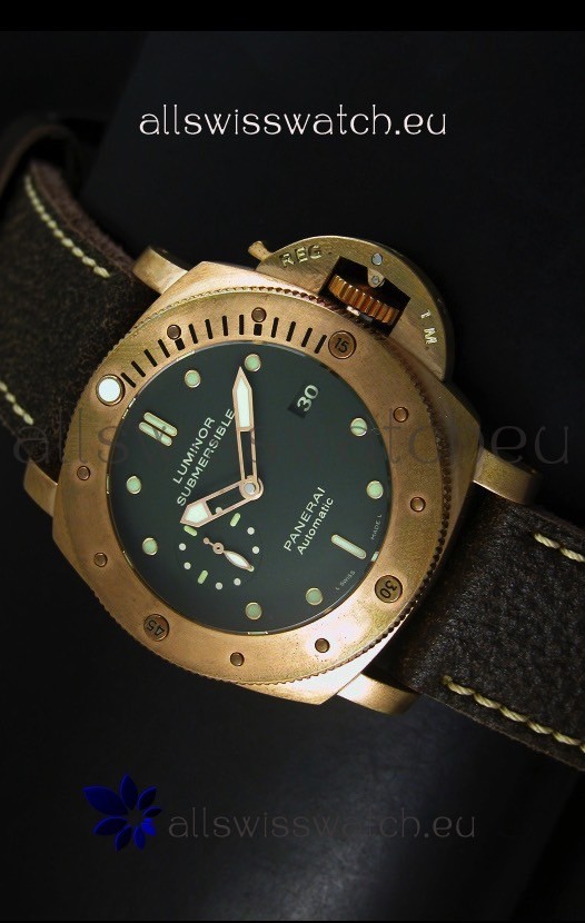 IMG_9085 Panerai Luminor Submersible PAM382 Bronzo - 1:1 Ultimate Mirror Replica 2