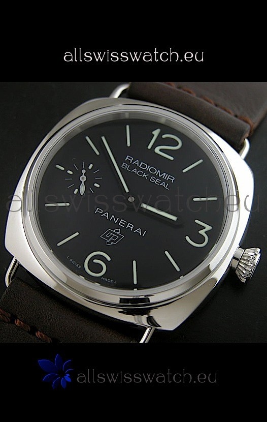 IMG_9085 Panerai PAM380 Radiomir Black Seal Automatic in Brown Strap Replica 2