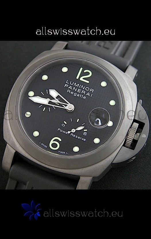 IMG_9085 Panerai PAM090 Luminor Regatta Automatic PVD - 1:1 Mirror Replica 2