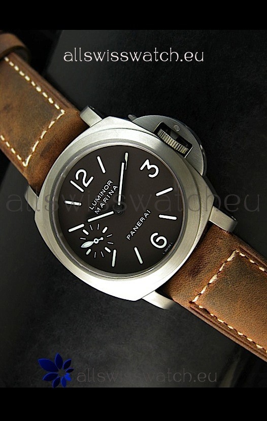 IMG_9085 Panerai Luminor Marina PAM 061D Titanium Case - 1:1 Mirror Replica 2