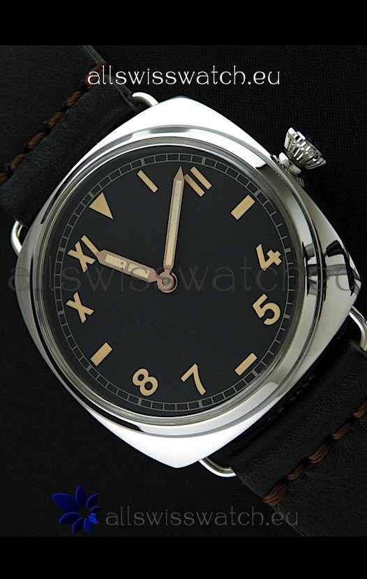 IMG_9085 Panerai Radiomir California Vintage Homage in Black Dial Replica 2