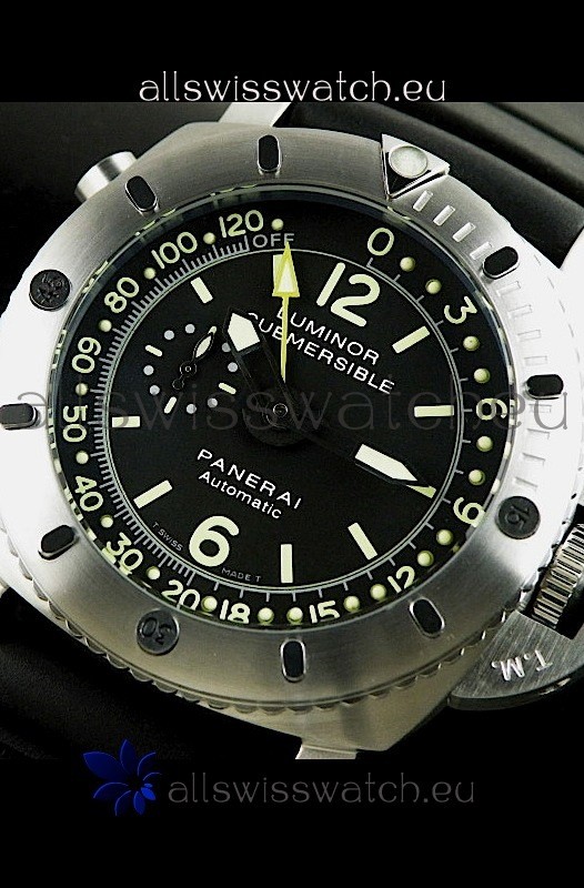 IMG_9085 Panerai Luminor Submersible Automatic in Black Replica 2