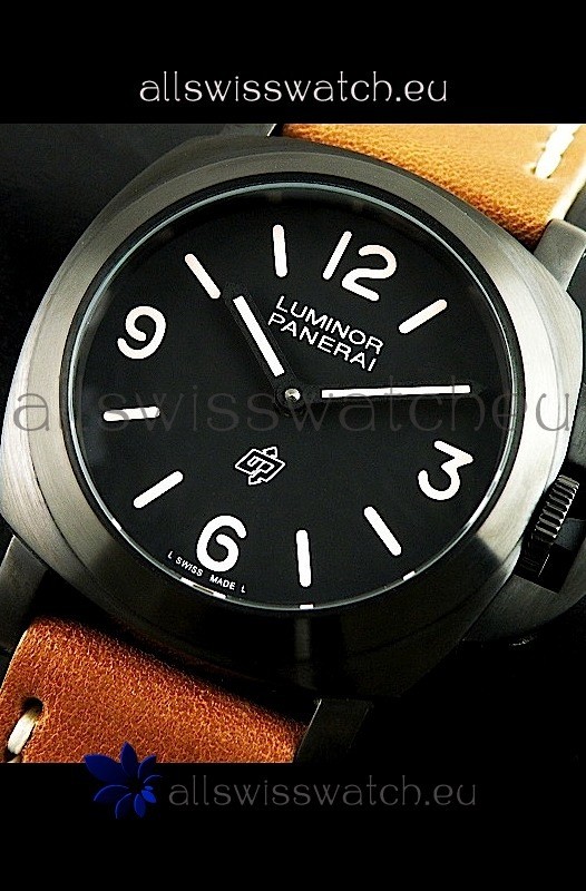 IMG_9085 Panerai Luminor PAM 360 Base Model PVD Watch - 1:1 Mirror Replica 2