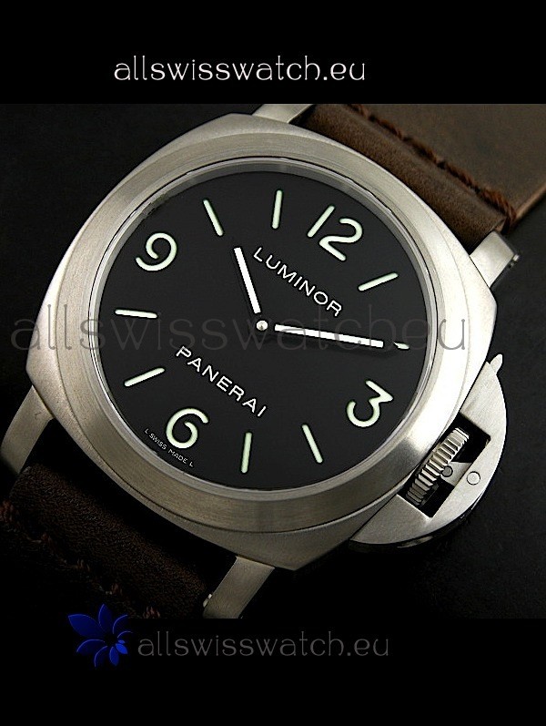 IMG_9085 Panerai Luminor Marina in Titanium - 1:1 Mirror PAM116 Replica 2