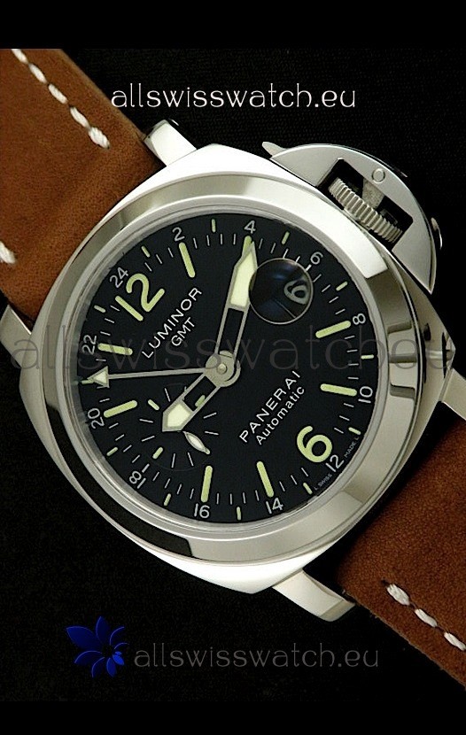 IMG_9085 Panerai Luminor GMT PAM237H Ultimate 1:1 Mirror Replica 2