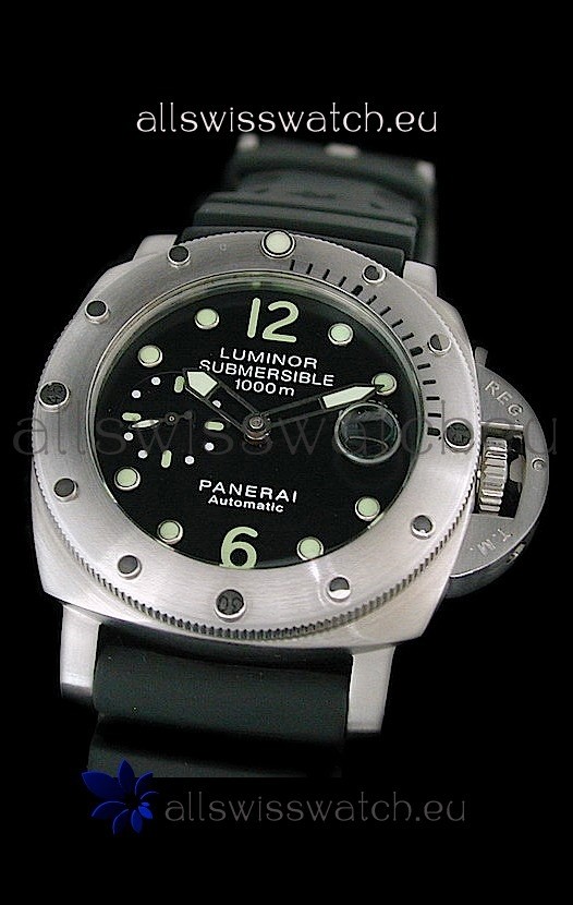 Panerai Luminor Submersible 1000m in Black Dial Replica 2
