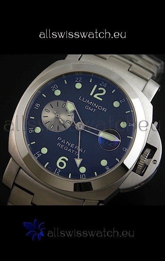 IMG_9085 Panerai Luminor GMT Automatic in Black Dial Replica 2