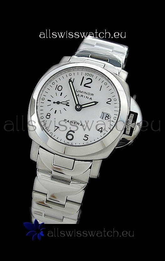 IMG_9085 Panerai Luminor Marina 40MM in Steel Strap Replica 2