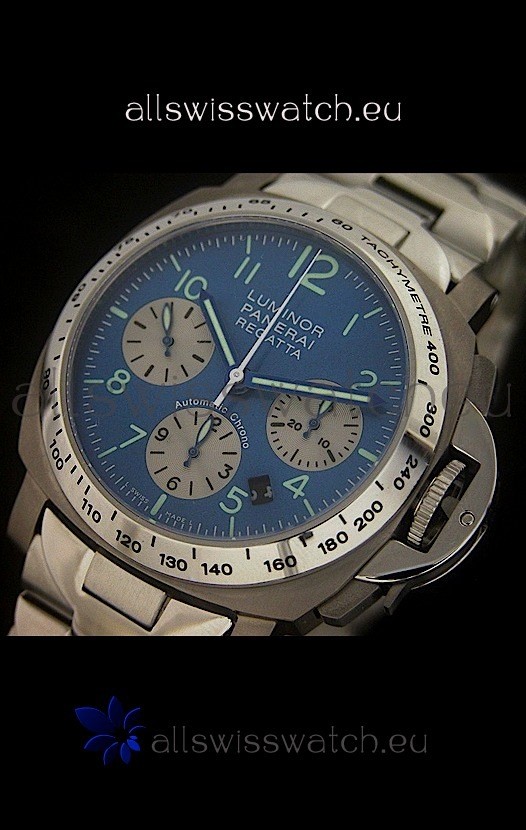 IMG_9085 Panerai Luminor Regatta in Blue Dial Replica 2