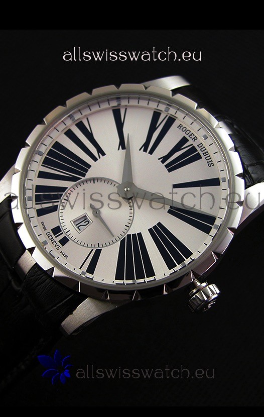 IMG_9085 Roger Dubuis Excalibur RDDBEX0460 Steel White Replica 2